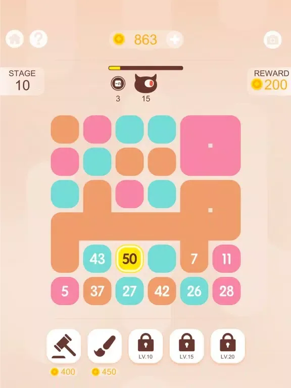 Block Saga - Tap Tap Crush! iPad  स्क्रीनशॉट