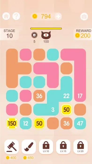 Block Saga - Tap Tap Crush! स्क्रीनशॉट