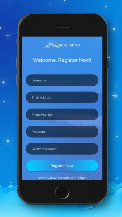 ภาพหน้าจอของ Quiet Mind App