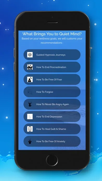 ภาพหน้าจอของ Quiet Mind App
