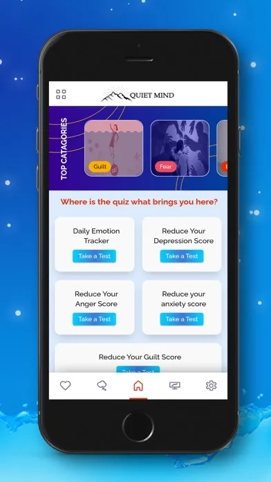 ภาพหน้าจอของ Quiet Mind App