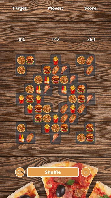 Screenshot di Pizza Burger Match 3