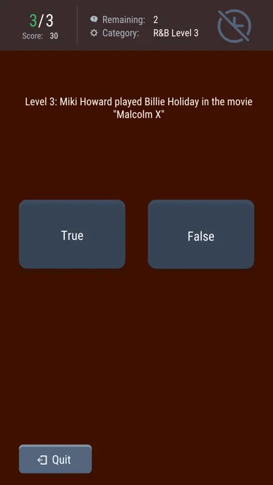 RnB and Hip Hop Quiz Game应用截图