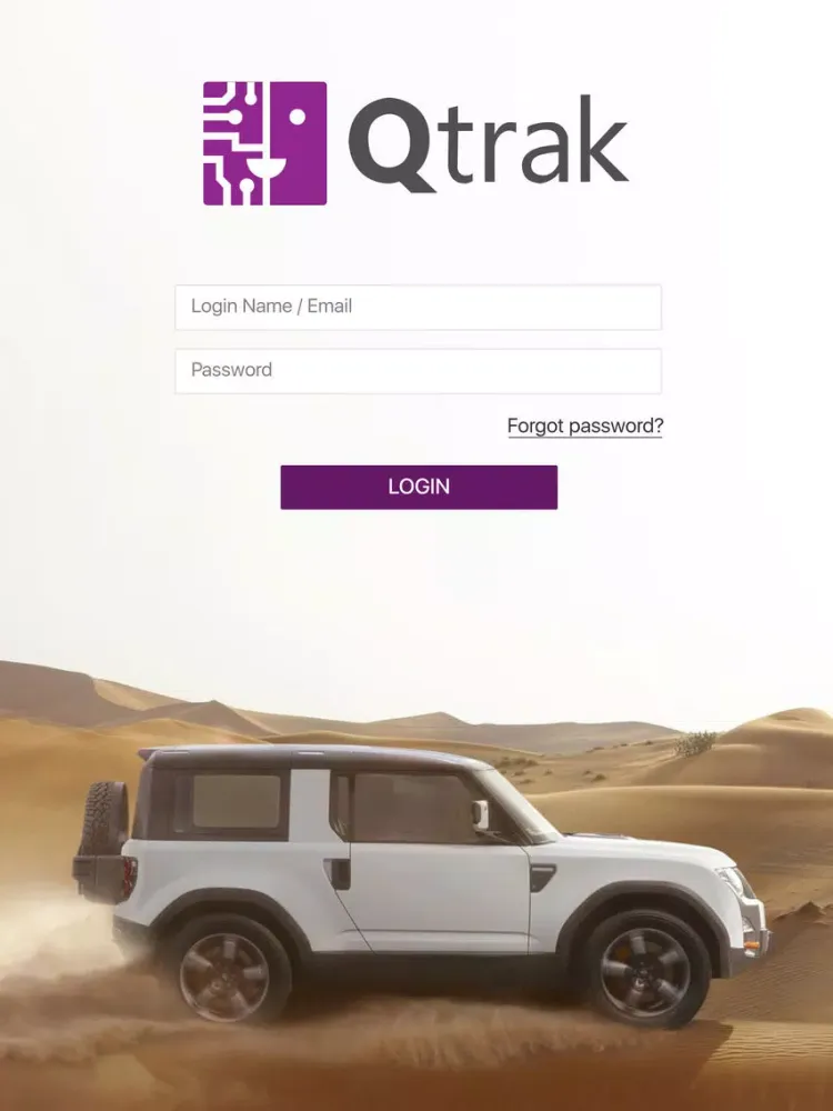 Zrzuty ekranu Qtrak iPad 