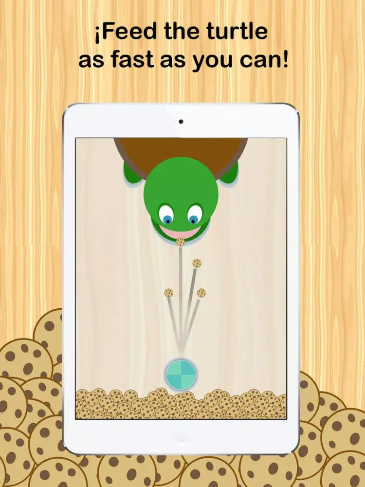 Captures d'écran de cookie Turtle Pet ¡Feed Me! - Free Game iPad 