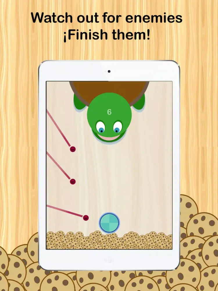 Captures d'écran de cookie Turtle Pet ¡Feed Me! - Free Game iPad 