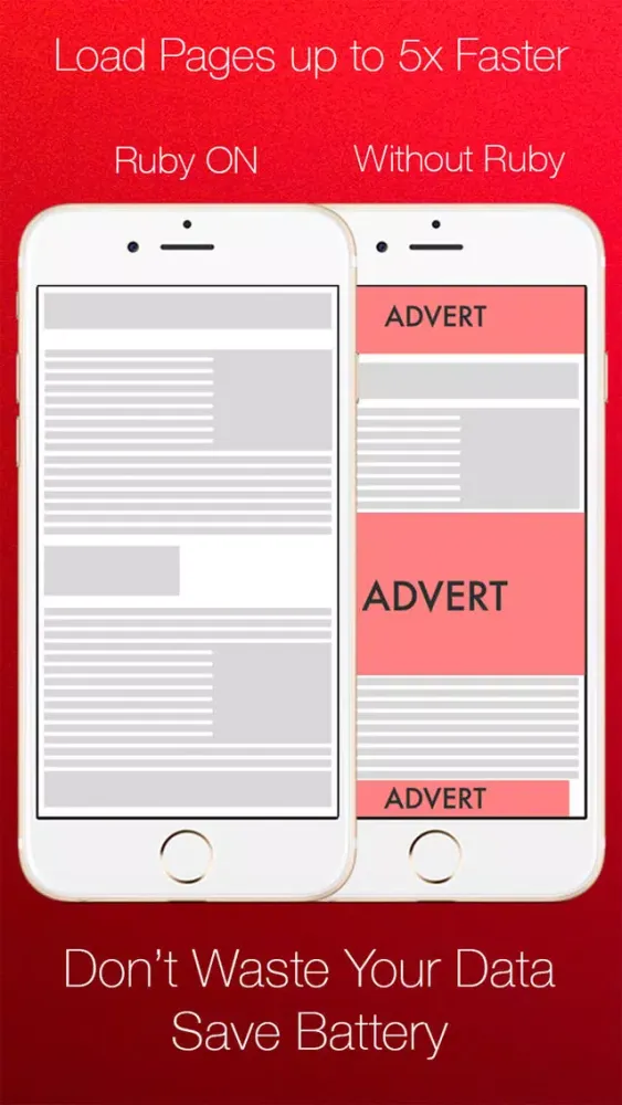 صور Ruby Blocker - Premium Ad Blocker for Safari