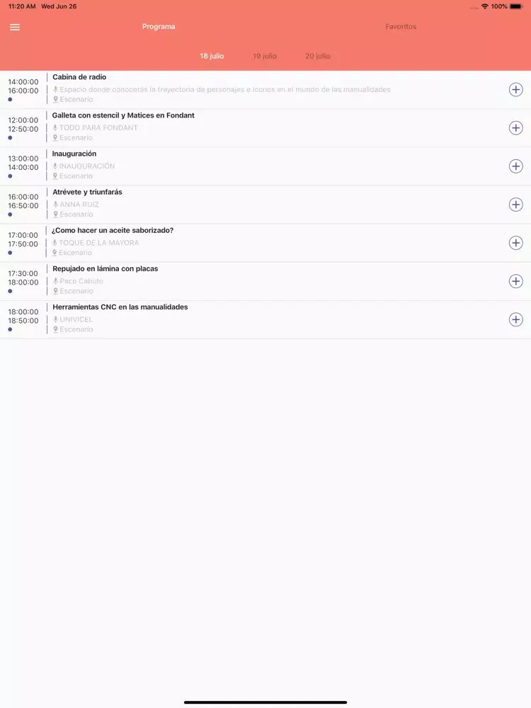 Screenshot di Expo Creaciones Manuales iPad 