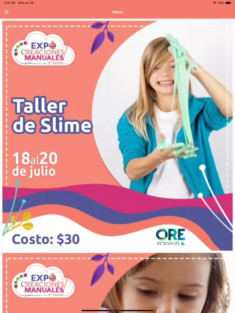 Screenshot di Expo Creaciones Manuales iPad 