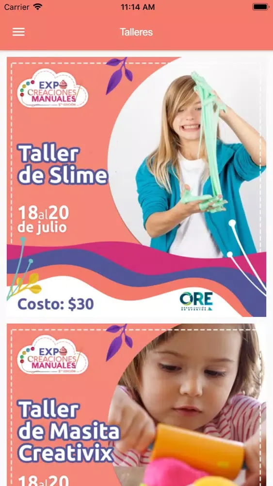 Screenshot di Expo Creaciones Manuales