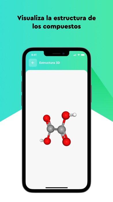 Screenshot di Quimify: Nomenclatura Química
