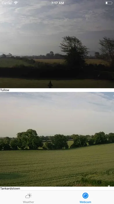 Ảnh chụp màn hình của Carlow Weather