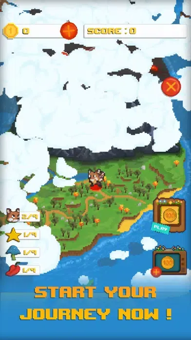 Capturas de tela do Rox - Red Panda Adventures