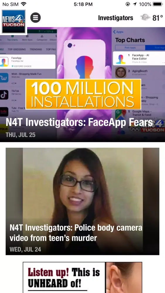 News 4 Tucson - KVOA应用截图