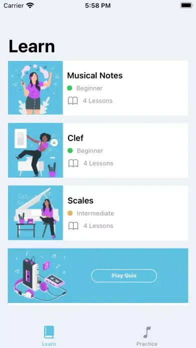 Musicals Note Trainer應用截圖