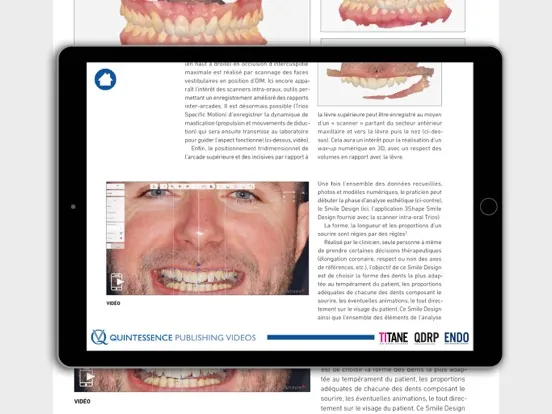 Captures d'écran de Quintessence Videos iPad 