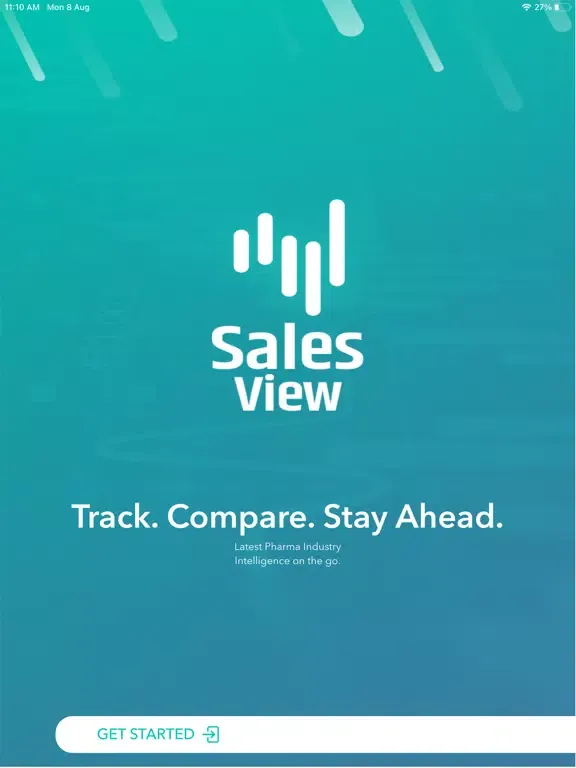IQVIA Sales View iPad  스크린샷