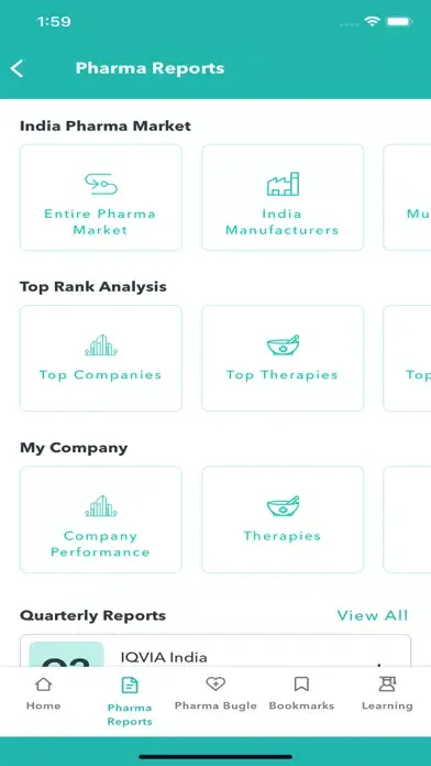 IQVIA Sales View 스크린샷