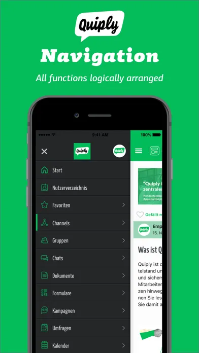 Captures d'écran de Quiply - The Employee App