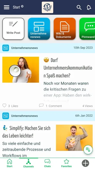 Zwettler intern  2.0 Screenshots