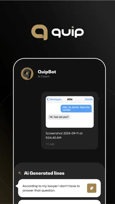Quip: Text Game & Social Media スクリーンショット