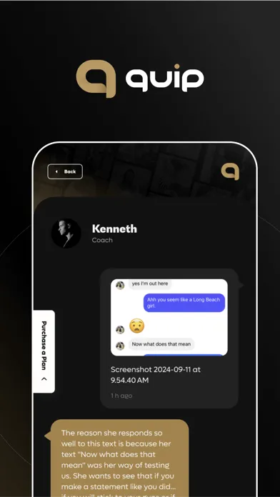 Quip: Text Game & Social Media スクリーンショット