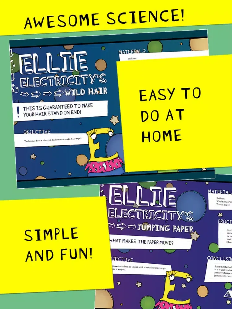 Tangkapan layar Ellie Electricity iPad 