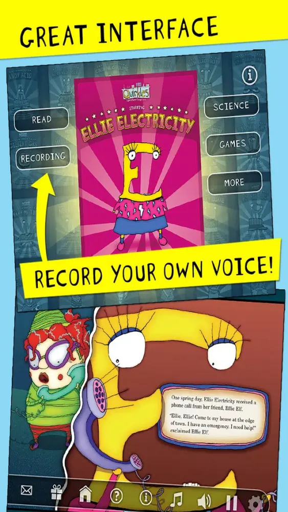 Tangkapan layar Ellie Electricity