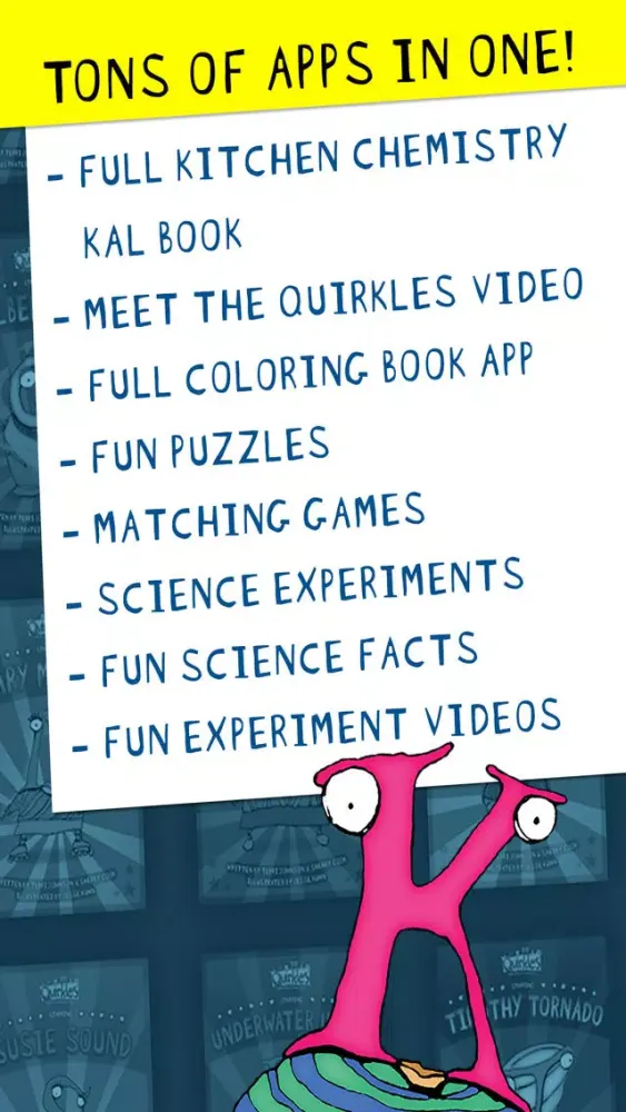 Capturas de tela do Kitchen Chemistry Kal