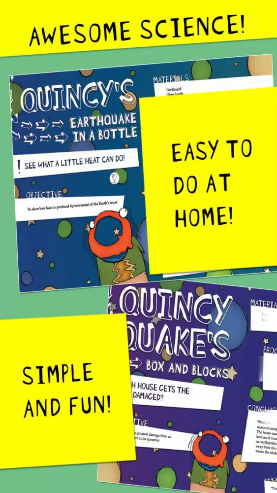 Ảnh chụp màn hình của Quincy Quake