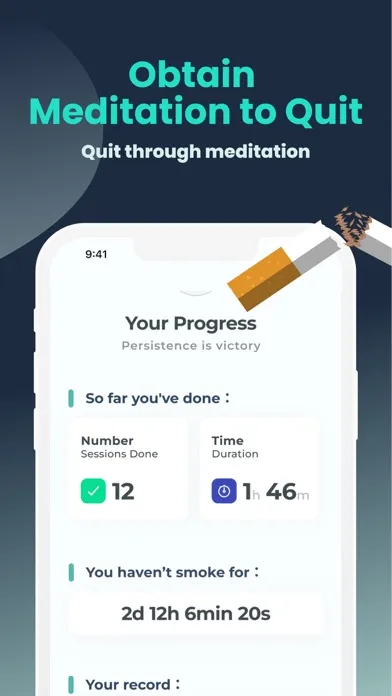 Tangkapan skrin Quit Smoking Now - Smoke Free