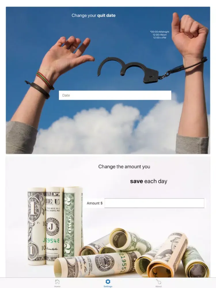 The Quit Project: Cigarettes iPad  سکرین شاٹس