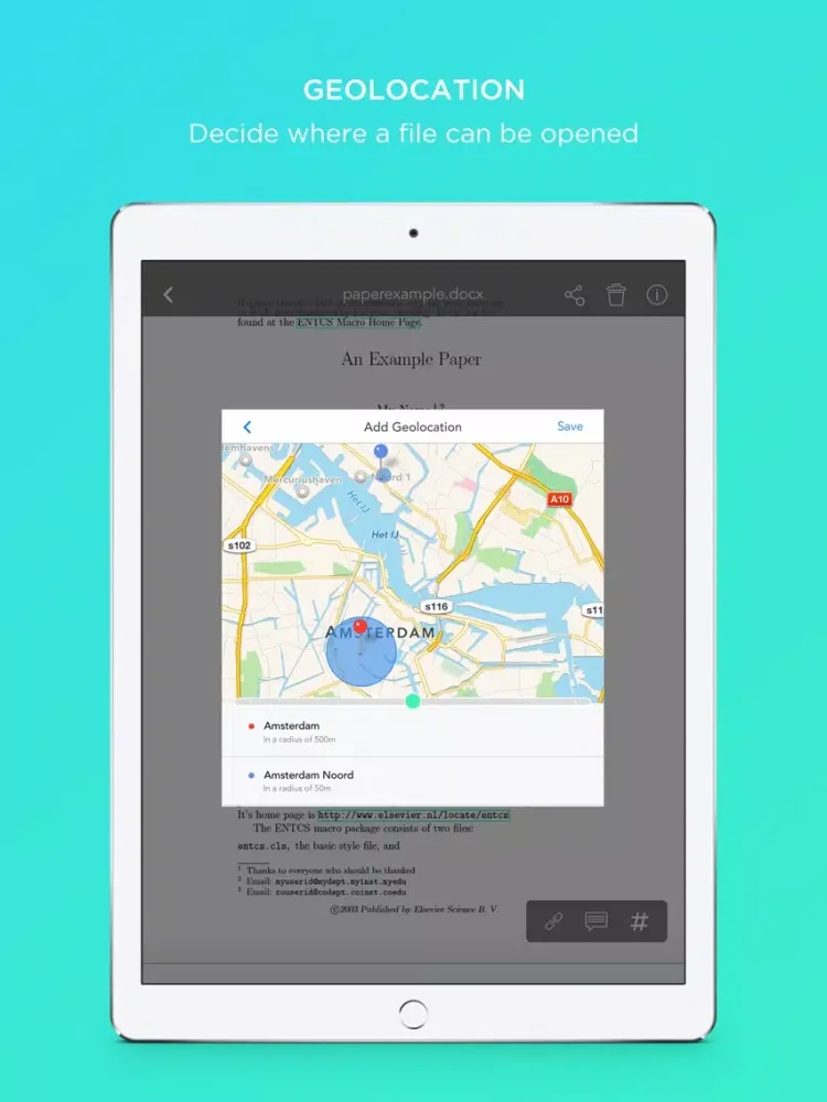 Quiver - Secure.Track.Control. iPad  스크린샷