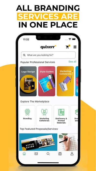 Quixerr. Design and Branding स्क्रीनशॉट