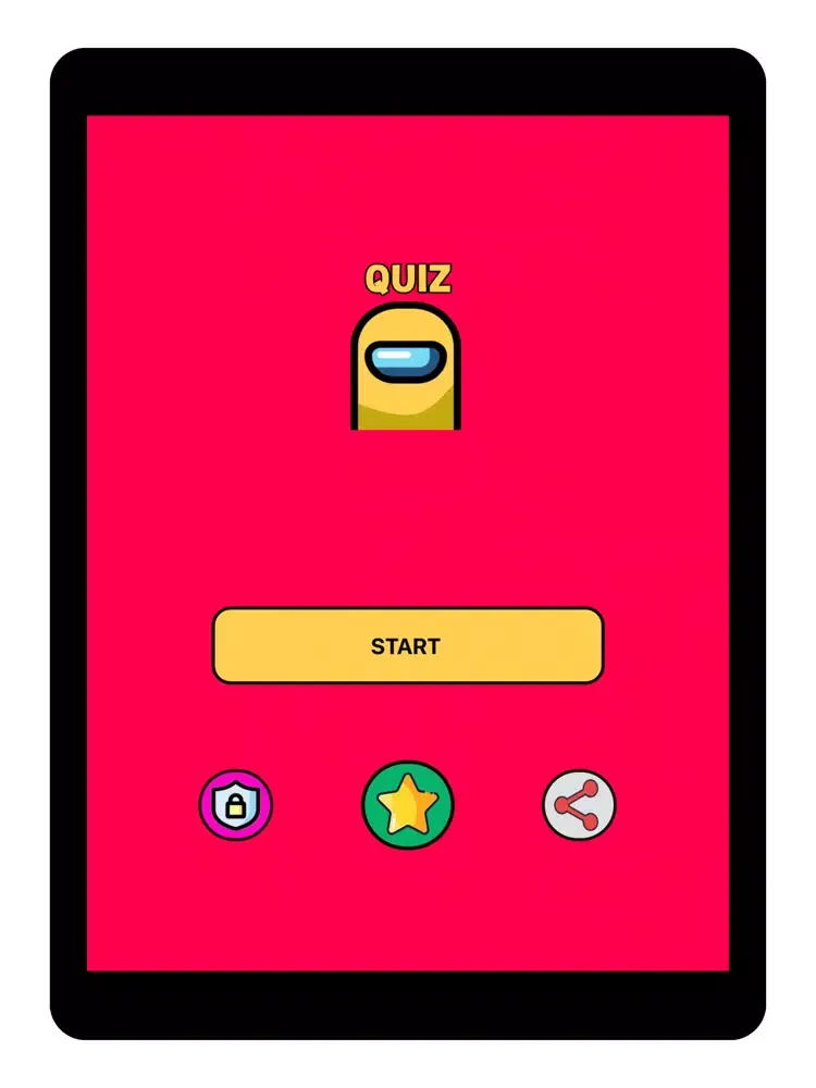 تصاویر Quiz For Among Us iPad 