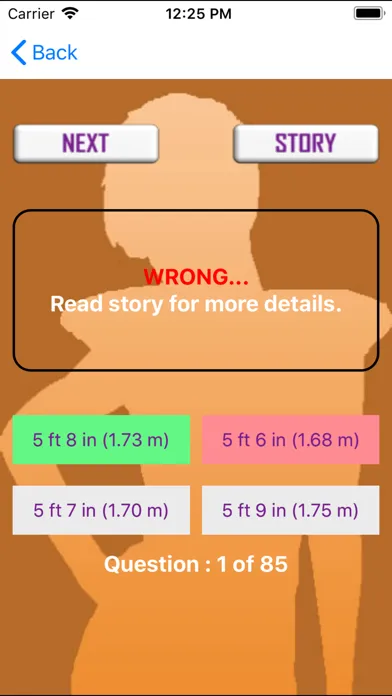 Quiz App - "Rihanna Edition" স্ক্রিনশট