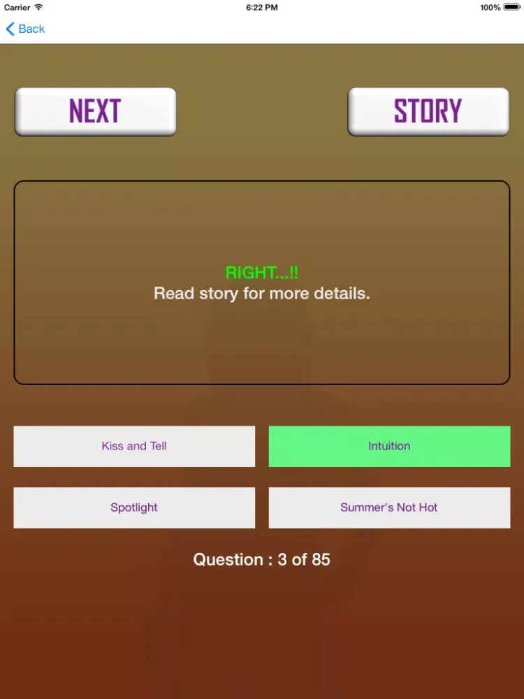 تصاویر Quiz App - "Selena Gomez Edition" iPad 