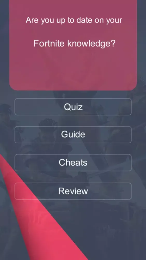 Quiz For Fortnite VBucks Screenshots