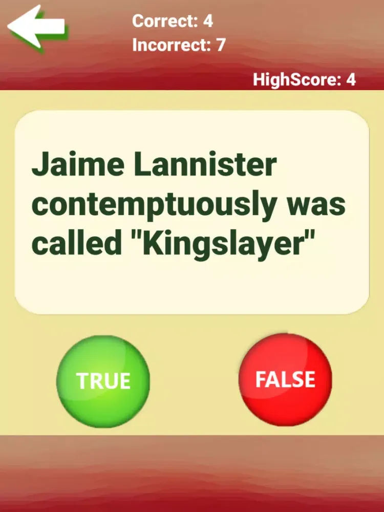 Quiz for Game of Thrones -Trivia Questions for GOT iPad  স্ক্রিনশট