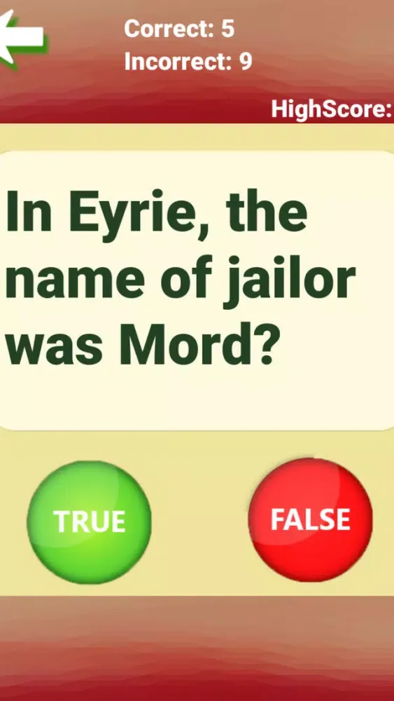 Quiz for Game of Thrones -Trivia Questions for GOT স্ক্রিনশট