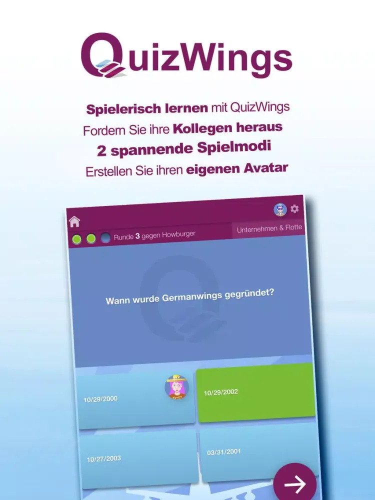 تصاویر QuizWings iPad 