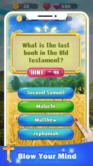 Bible Trivia Master应用截图
