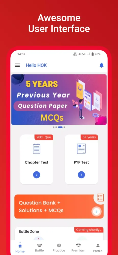 Capturas de pantalla de 12th Objective Quiz All in One