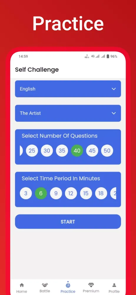Capturas de pantalla de 12th Objective Quiz All in One