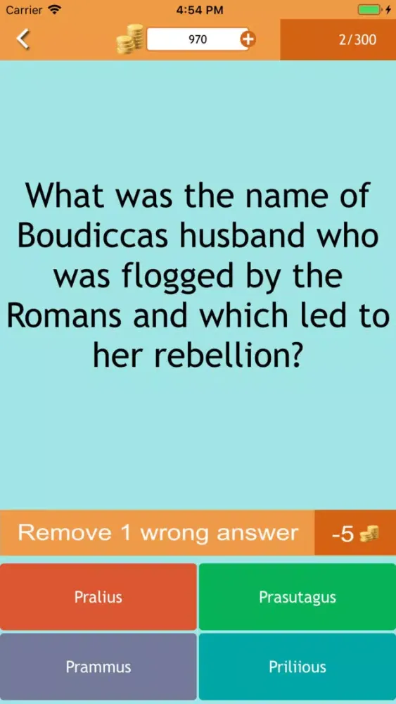 Romans Trivia स्क्रीनशॉट