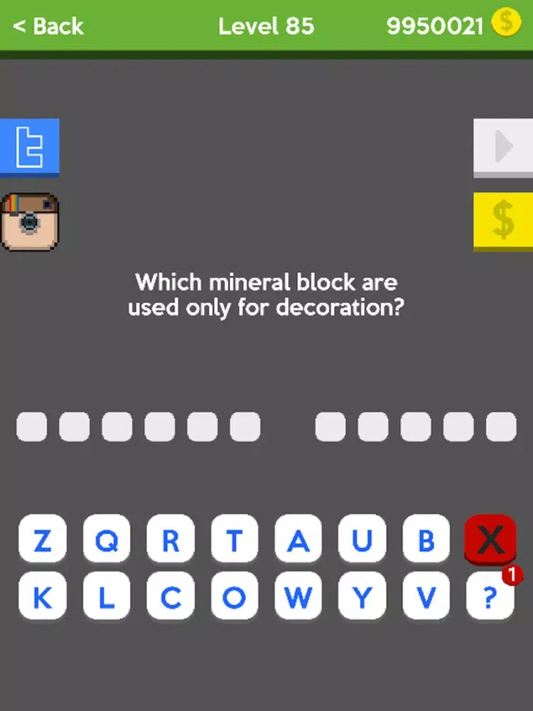 Complete Quiz for Minecraft iPad 應用截圖