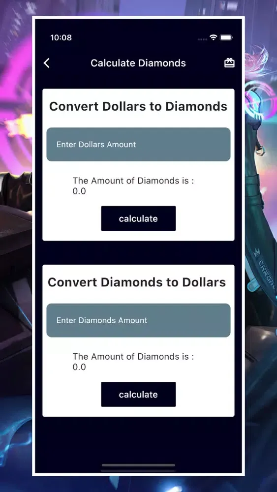 Calc Diamonds FF for FreeFire سکرین شاٹس
