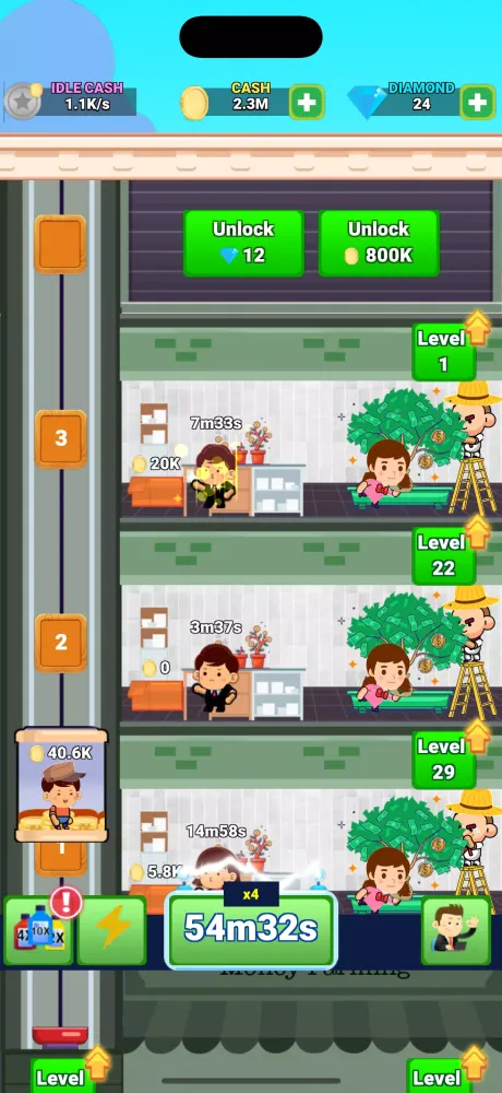 Idle Money Farm Screenshots