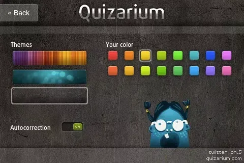 Ảnh chụp màn hình của Quizarium