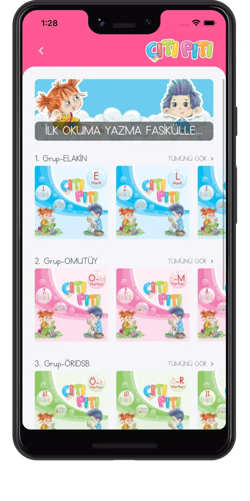 تصاویر Çıtı Pıtı 1. Sınıf Set